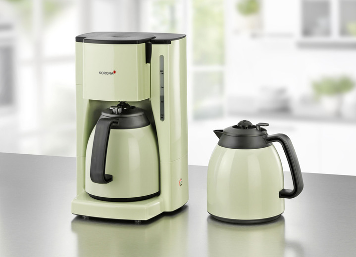 Korona Thermo Kaffeemaschine Mit 2 Thermokannen Elektrische Kuchengerate Bader