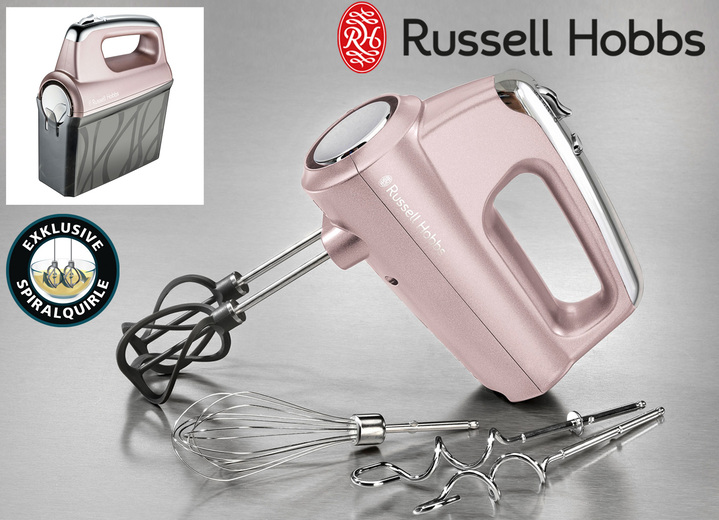 Russell Hobbs Handmixer mit spiralförmigen Helix-Quirlen - Elektrische  Küchengeräte | BADER