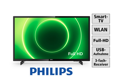 Philips Full-HD-LED-Fernseher mit Smart-TV