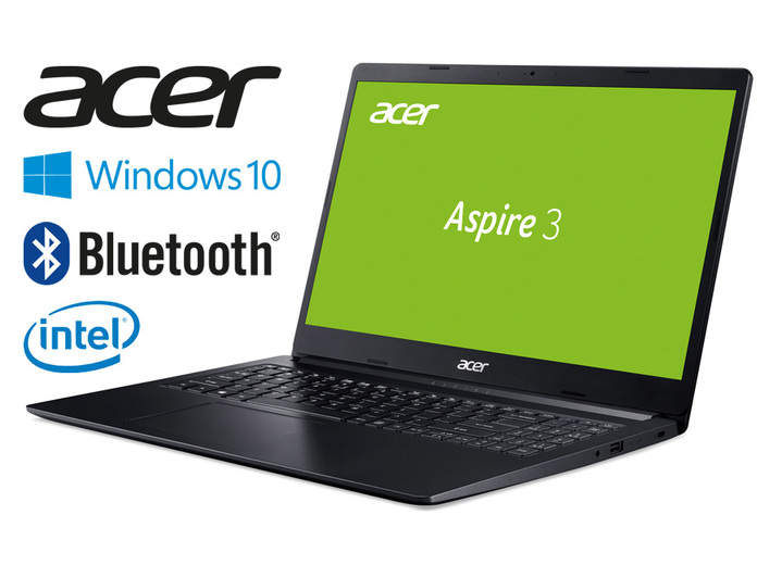 Computer & Elektronik - Schickes und elegantes Acer Aspire Notebook, in Farbe SCHWARZ, in Ausführung Aspire A315-34-C48B Notebook 15,6 Zoll Ansicht 1