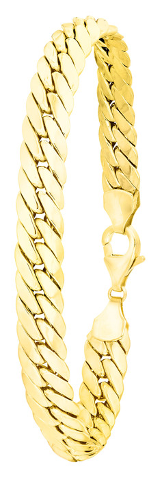 Armbänder - Klassisches Panzerketten-Armband, in Farbe , in Ausführung Länge 19 cm Ansicht 2