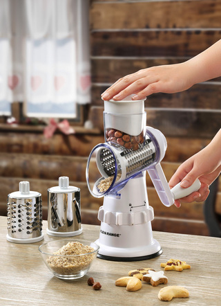 Haushaltshelfer - Multireibe mit extragroßer Öffnung, in Farbe WEISS – Farbe WEISS – Ansicht 