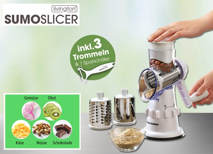 Haushaltshelfer - Multireibe mit extragroßer Öffnung, in Farbe WEISS Ansicht 2