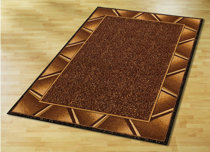 Klassisch - Brücken und Teppiche mit ansprechender Bordüre, in Größe 111 (Brücke, 60x110 cm) bis 298 (Teppich, 280x365 cm), in Farbe BEIGE Ansicht 2