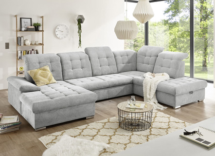 Wohnlandschaft mit Funktion und Bettkasten