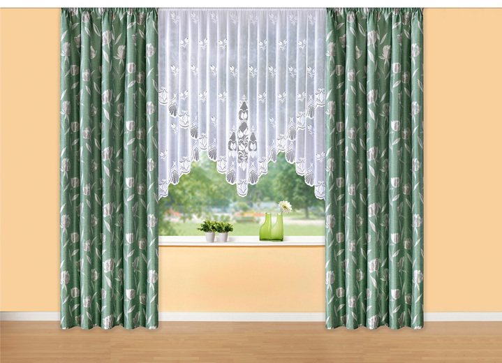 - Kuvertstore mit Automatikfaltenband 1:3, in Größe 140 (H130xB300 cm) bis 174 (H160xB600 cm), in Farbe WEISS Ansicht 3