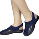 Gesundheitsschuhe - Bequeme Clogs aus Stretchmaterial mit elastischem Einschlupf – Farbe MARINE – Ansicht 1 Gesundheitsschuhe - Bequeme Clogs aus Stretchmaterial mit elastischem Einschlupf, in Größe 036 bis 042, in Farbe MARINE – Farbe MARINE – Ansicht 1