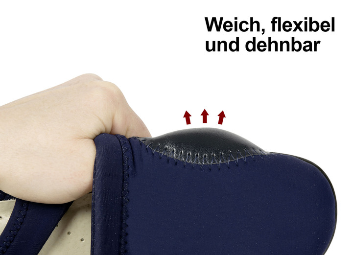 Slipper & Schnürschuhe - Superleichter Schnürschuh, in Größe 036 bis 042, in Farbe BLAU Ansicht 2