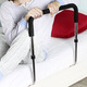 - Macht das Aufstehen leichter: Bett-Aufstehhilfe, in Farbe SILBER-SCHWARZ – Farbe SILBER-SCHWARZ – Ansicht 3
