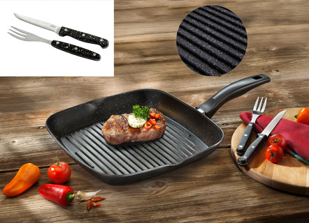 Stoneline®-Grillpfanne aus Aluguss