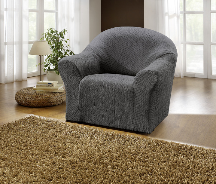 Wohnaccessoires - Stretchbezüge Ansicht 19 Wohnaccessoires - Stretchbezüge, in Größe 101 (Sesselbezug) bis 114 (Sitzflächen-Bezug), in Farbe BEIGE Ansicht 19