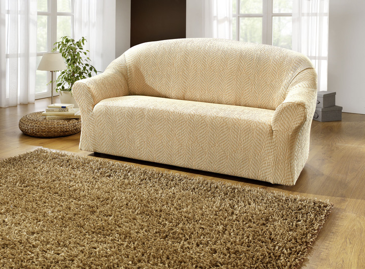 Wohnaccessoires - Stretchbezüge Ansicht 30 Wohnaccessoires - Stretchbezüge, in Größe 101 (Sesselbezug) bis 114 (Sitzflächen-Bezug), in Farbe BEIGE Ansicht 30