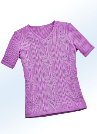 Pulli in 2 Farben in hochwertiger Qualität mit Seide