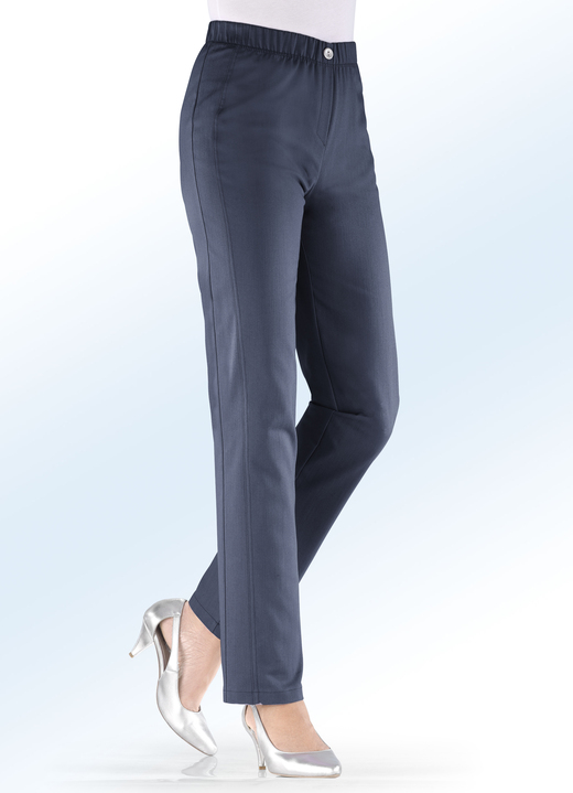 Hosen - Hose in Jeans-Optik, in Größe 019 bis 245, in Farbe JEANSBLAU Ansicht 1