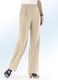 Hosen - Hose in bequemer Weite, in Größe 018 bis 052, in Farbe BEIGE