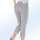 Ascari - Magic-Capri-Jeans in 5-Pocket-Form – Farbe HELLGRAU Ascari - Magic-Capri-Jeans in 5-Pocket-Form, in Größe 017 bis 050, in Farbe VANILLE