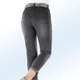 Hosen mit Knopf- und Reißverschluss - Basic-Jeans in 7/8-Länge – Farbe GRAFIT Hosen mit Knopf- und Reißverschluss - Basic-Jeans in 7/8-Länge, in Größe 017 bis 052, in Farbe WEISS