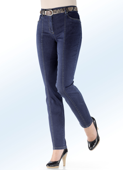 Hosen - Superbequeme Power-Stretch-Jeans, in Größe 018 bis 235, in Farbe JEANSBLAU Ansicht 1