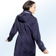 Lang - Funktions-Kurzmantel mit abnehmbarer Kapuze – Farbe NAVY – Ansicht 3 Lang - Funktions-Kurzmantel mit abnehmbarer Kapuze, in Größe 036 bis 054, in Farbe NAVY – Farbe NAVY – Ansicht 3
