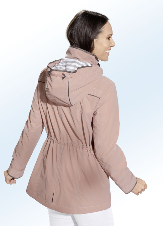 Kurz - Funktionsjacke mit PU Beschichtung Ansicht 5 Kurz - Funktionsjacke mit PU Beschichtung, in Größe 038 bis 054, in Farbe NAVY Ansicht 5