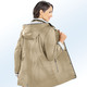 Jacken & Mäntel - Jacke mit abnehmbarer Kapuze – Farbe BEIGE Jacken & Mäntel - Jacke mit abnehmbarer Kapuze, in Größe 040 bis 060, in Farbe BEIGE