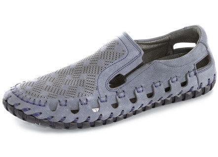 Gemini, sommerliche Herren-Slipper, mit Gummizug