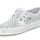 Slipper & Schnürschuhe - Gemini, sommerliche Damen-Schnürschuhe, Weite G, mit herausnehmbarem Fußbett, in Größe 036 bis 041, in Farbe WEISS – Farbe WEISS – Ansicht 1