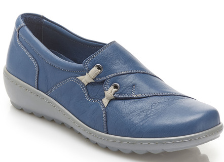 Gemini Slipper mit dekorativen Elastikeinsätzen
