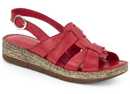 Topaktuelle Sandalette in 3 Farben