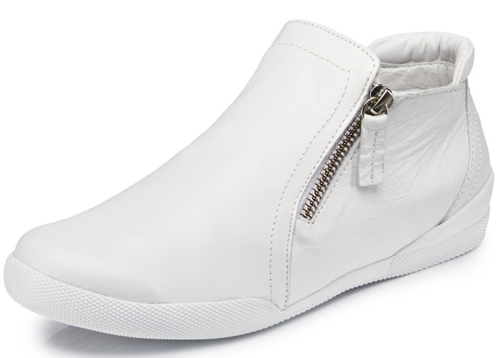 Stiefel & Stiefeletten - Andrea Conti, sportliche Damen-Boots, mit herausnehmbarem Fußbett Ansicht 9 Stiefel & Stiefeletten - Andrea Conti, sportliche Damen-Boots, mit herausnehmbarem Fußbett, in Größe 036 bis 042, in Farbe JEANS Ansicht 9