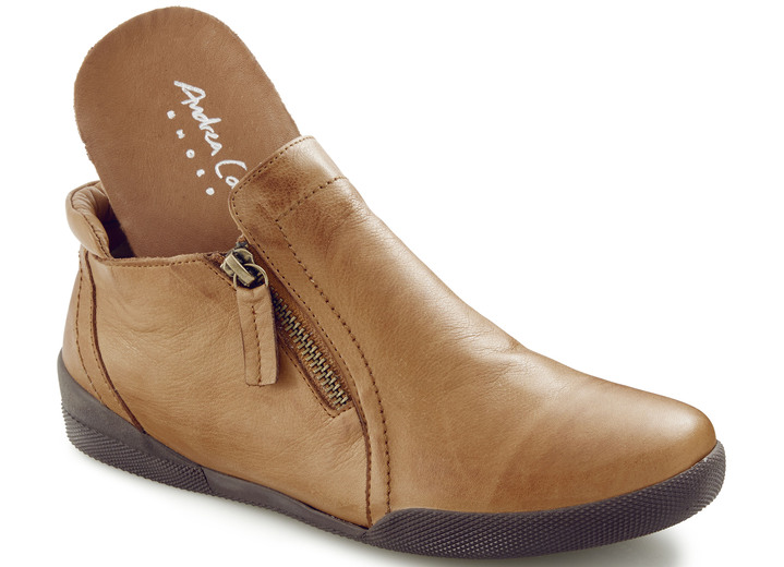 Stiefel & Stiefeletten - Andrea Conti, sportliche Damen-Boots, mit herausnehmbarem Fußbett Ansicht 7 Stiefel & Stiefeletten - Andrea Conti, sportliche Damen-Boots, mit herausnehmbarem Fußbett, in Größe 036 bis 042, in Farbe JEANS Ansicht 7