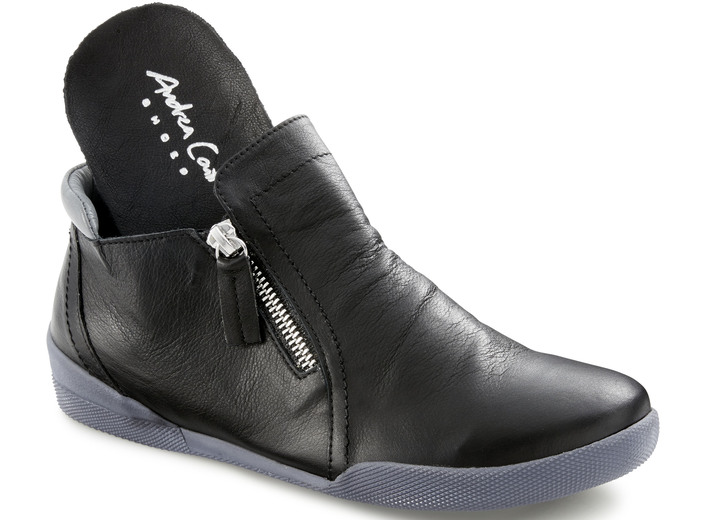 Stiefel & Stiefeletten - Andrea Conti, sportliche Damen-Boots, mit herausnehmbarem Fußbett Ansicht 15 Stiefel & Stiefeletten - Andrea Conti, sportliche Damen-Boots, mit herausnehmbarem Fußbett, in Größe 036 bis 042, in Farbe JEANS Ansicht 15