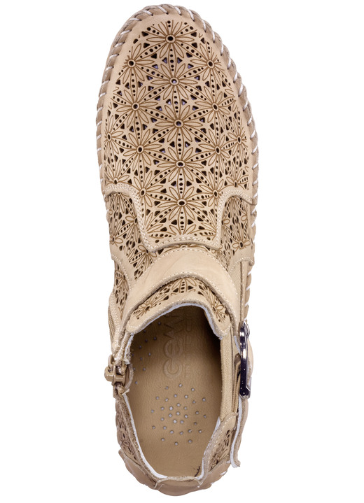 Stiefel & Stiefeletten - Gemini, sommerliche Damen-Stiefeletten, Weite G, mit herausnehmbarem Fußbett, in Größe 035 bis 042, in Farbe WEISS Ansicht 8