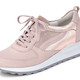 - Waldläufer Schnürschuh in modernem Dessin, in Größe 4 1/2 bis 9, in Farbe ROSA-LACHS – Farbe ROSA-LACHS – Ansicht 1