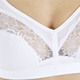 Soft-BH - Swegmark of Sweden BH mit BIO-Baumwolle, in Größe 080 bis 105, in Cup B, in Farbe WEISS – Farbe WEISS – Ansicht 4