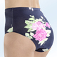 - Viererpack Slips mit Rosendessin, in Größe 038 bis 058, in Farbe MARINE-BUNT – Farbe MARINE-BUNT – Ansicht 2