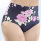 - Viererpack Slips mit Rosendessin, in Größe 038 bis 058, in Farbe MARINE-BUNT – Farbe MARINE-BUNT – Ansicht 1