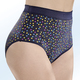 Slips - Fünferpack Formslips mit buntem Punktedessin – Farbe MARINE-BUNT – Ansicht 1 Slips - Fünferpack Formslips mit buntem Punktedessin, in Größe 038 bis 056, in Farbe MARINE-BUNT – Farbe MARINE-BUNT – Ansicht 1