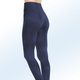 Leggings - Zweierpack Leggings mit BIO-Baumwolle, in Größe 036 bis 054, in Farbe 1X GRAU MELIERT, 1X MARINE – Farbe 1X GRAU MELIERT, 1X MARINE – Ansicht 3