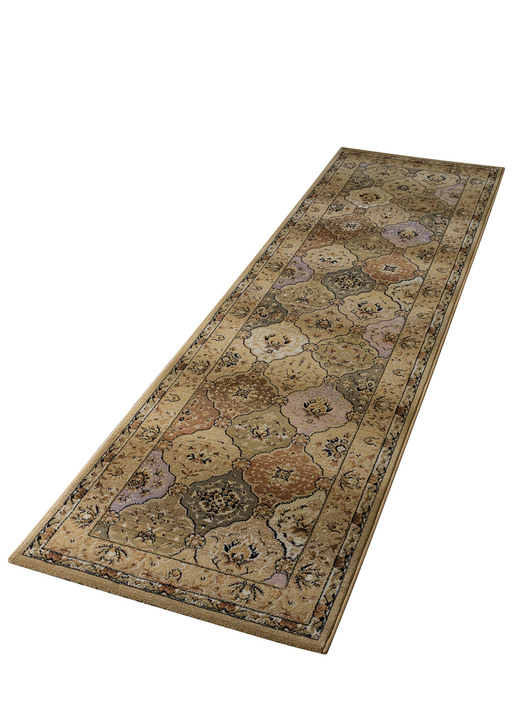 Klassisch - Schöne, gewebte Brücken, Galerien, Teppiche und Bettumrandung, in Größe 005 (Brücke, 40x 60 cm ) bis 318 (Teppich, oval, 190x290 cm), in Farbe BEIGE Ansicht 3