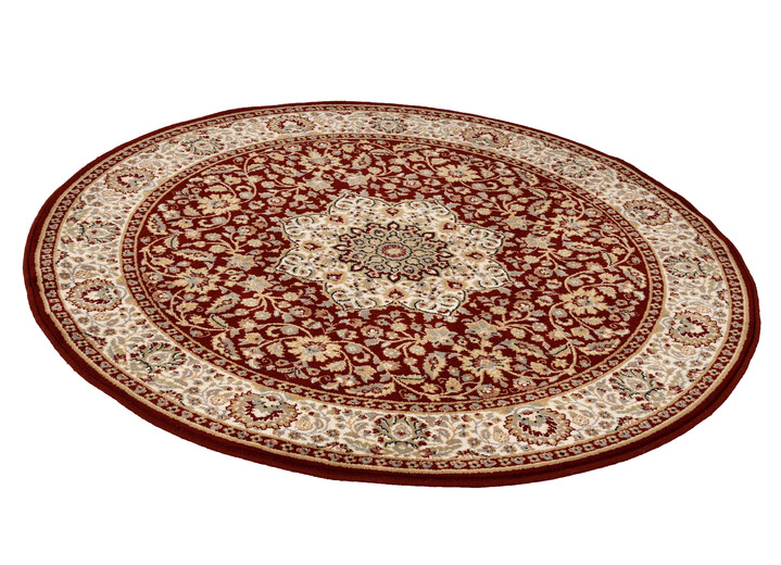 Klassisch - Klassisch gemusterte, gewebte Brücken und Teppiche, in Größe 109 (Brücke, 50x 80 cm) bis 312 (Teppich, ø 240 cm), in Farbe BERBER Ansicht 7