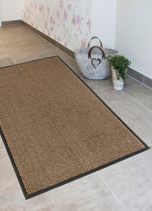 Fußmatten - Andiamo Schmutzfangmatten für innen und außen Ansicht 10 Fußmatten - Andiamo Schmutzfangmatten für innen und außen, in Größe 101 (40x 60 cm) bis 165 (120x180 cm), in Farbe HELLGRAU Ansicht 10