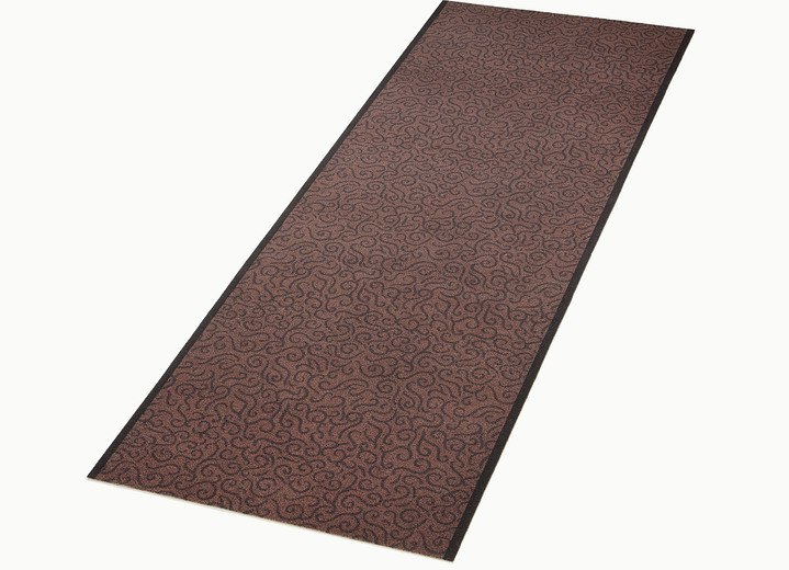 Läufer & Stufenmatten - Robuste Schmutzfangläufer nach Wunschmaß, in Größe 101 (Läufer, 65 cm breit) bis 106 (Läufer, 98 cm breit), in Farbe GRAU Ansicht 4