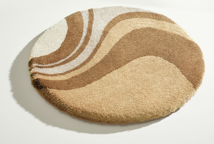 Badgarnituren - Badgarnitur von Kleine Wolke mit rutschhemmender Rückseite, in Größe 100 (Vorleger halbrund, 50/ 80 cm) bis 112 (WC-Deckelbezug, 47/ 50 cm), in Farbe GRÜN Ansicht 11