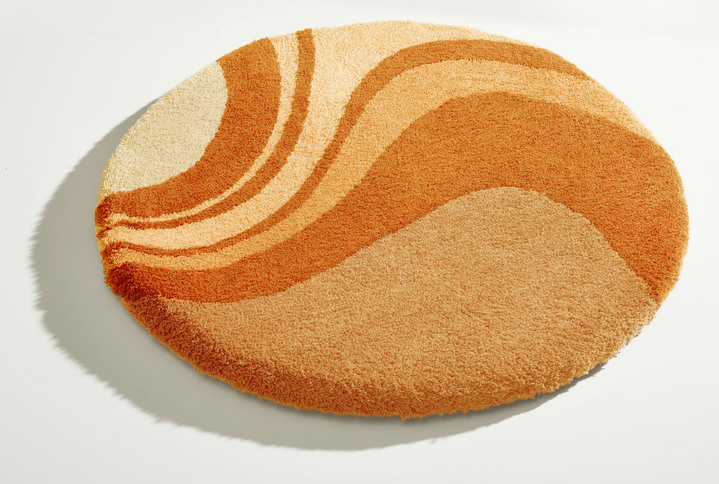 Badgarnituren - Badgarnitur von Kleine Wolke mit rutschhemmender Rückseite, in Größe 100 (Vorleger halbrund, 50/ 80 cm) bis 112 (WC-Deckelbezug, 47/ 50 cm), in Farbe GRÜN Ansicht 15