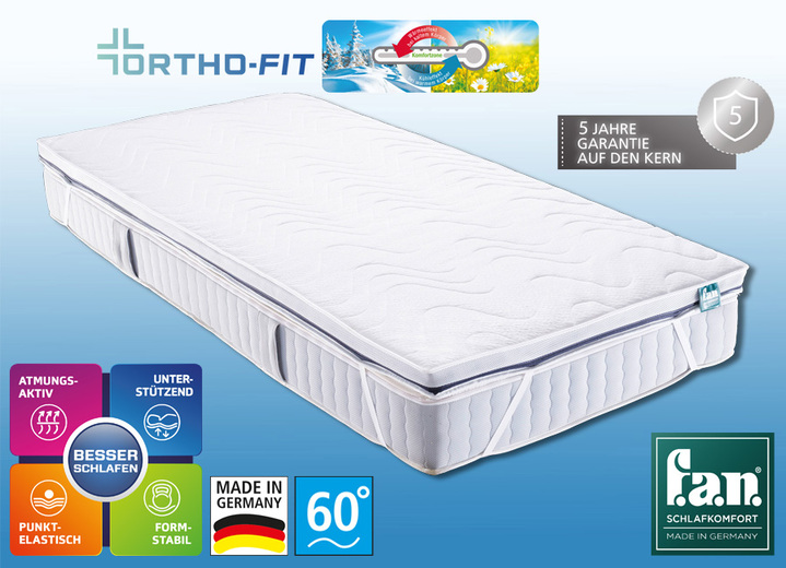 - Premium Jahreszeiten-Topper von f.a.n., in Größe 129 (80/190 cm) bis 138 (180/200 cm), in Farbe  Ansicht 1