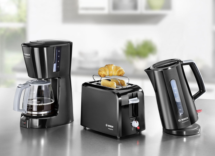 Küchengeräte-Serien - Bosch Frühstücksserie im kompakten Design, in Farbe SCHWARZ, in Ausführung Kaffeemaschine Ansicht 1
