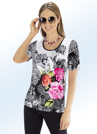 Hinreißendes Shirt mit Rundhalsausschnitt