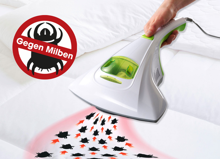 - Milbensauger mit UV-C-Lampe, in Farbe GRÜN Ansicht 1