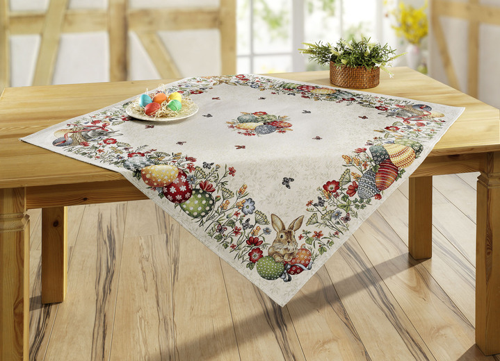 Tischdecken - Gobelin Tisch- und Raumdekoration, in Größe 100 (2 Platzsets, 33x 45 cm) bis 404 (Kissenbezug, 45x 45 cm), in Farbe BUNT Ansicht 1